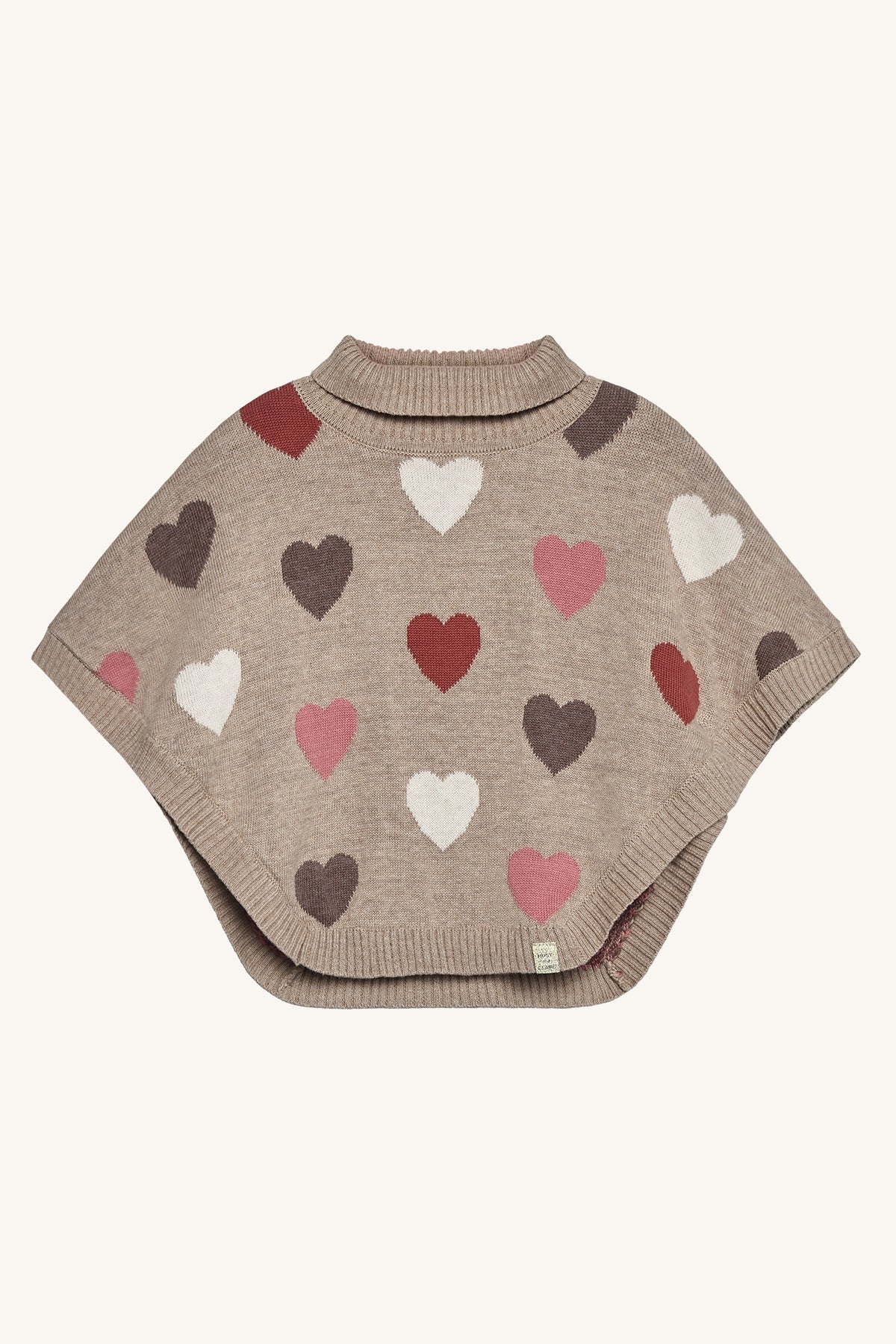 Hust & Claire "Poncho Pinja Hearts" - Bisquit