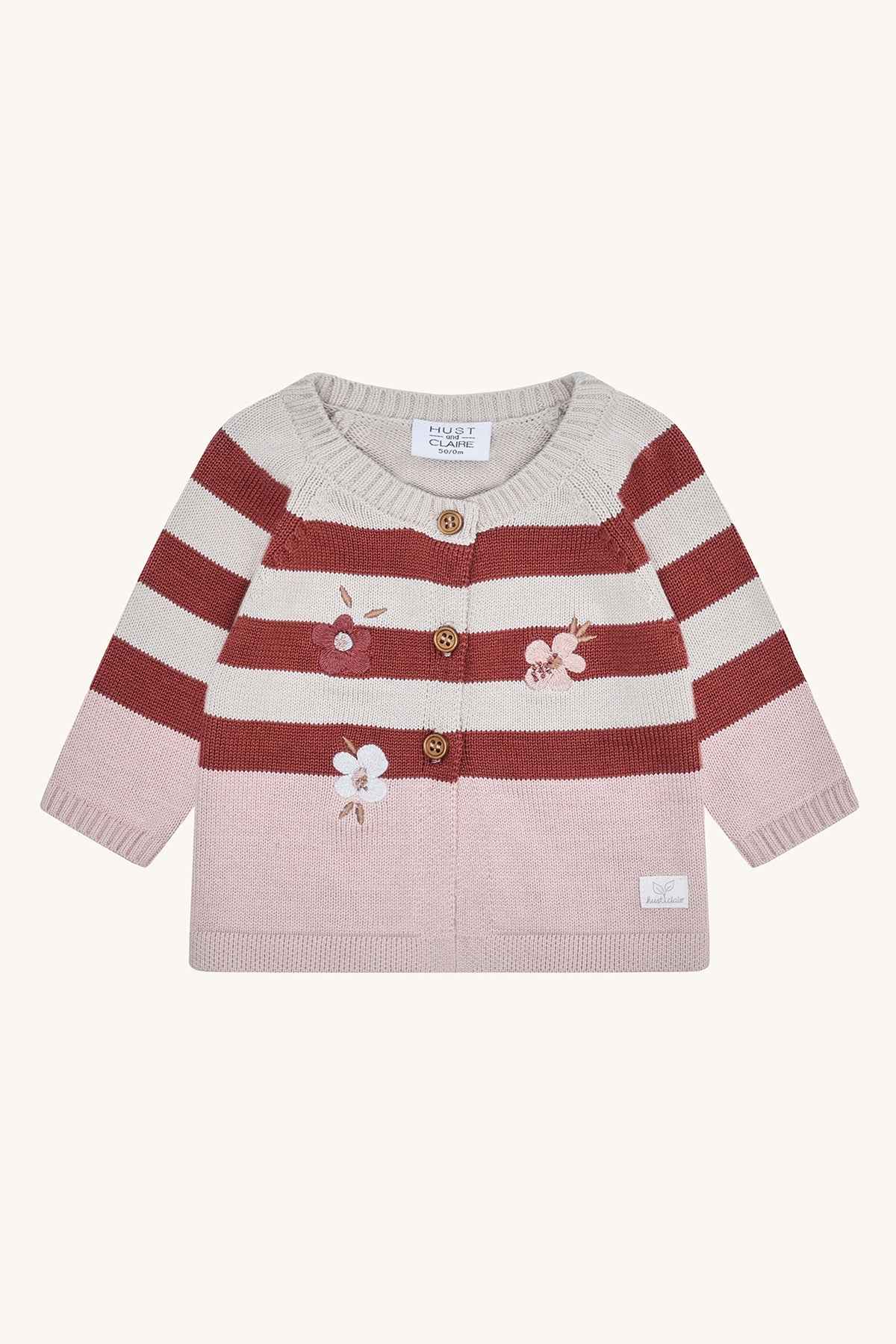 Hust & Claire Strickjacke Call Knit play - Adobe Rose