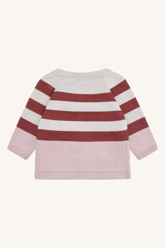 Hust & Claire Strickjacke Call Knit play - Adobe Rose