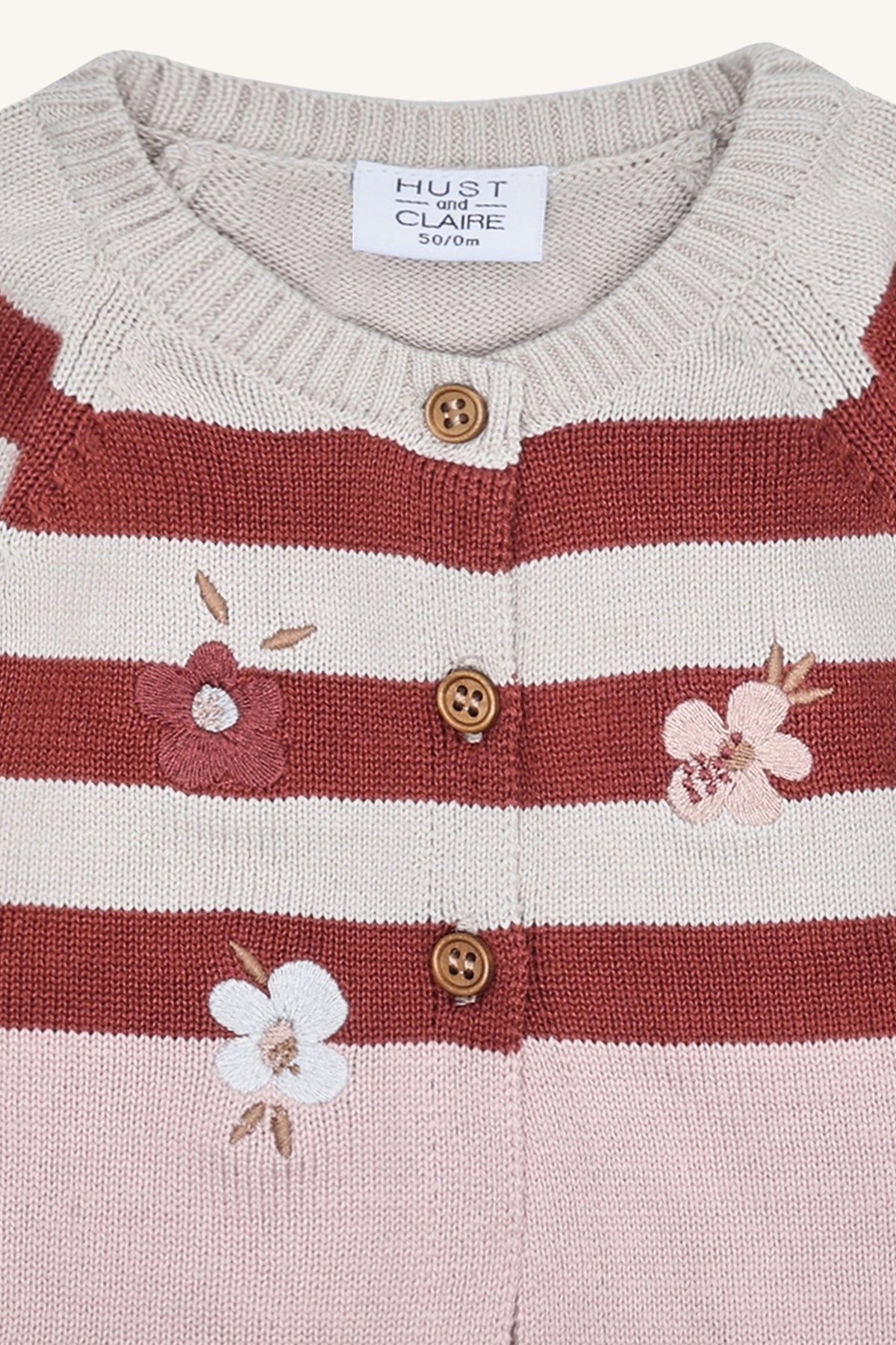 Hust & Claire Strickjacke Call Knit play - Adobe Rose