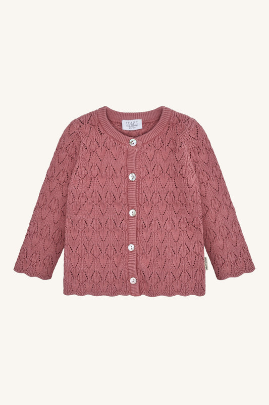 Hust & Claire "Strickjacke Cilja" - Dry rose