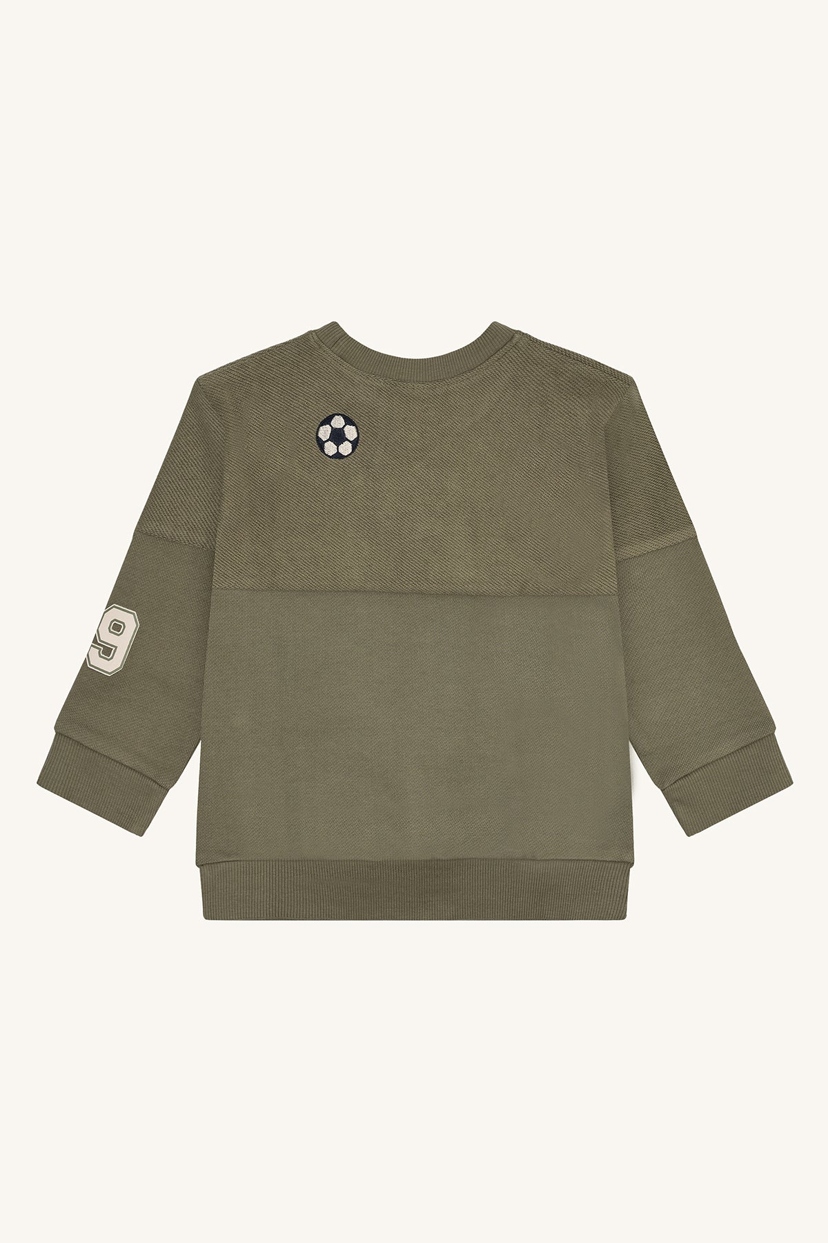 Hust & Claire "Sweatshirt mit Bestickung Sejer Cross Terry" - Turtle