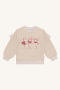 Bild in Galerie-Betrachter laden, Hust & Claire "Sweatshirt Sicilia Magic" mit Rüsche - French Oak
