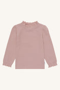 Bild in Galerie-Betrachter laden, Hust & Claire "T-Shirt langarm Amma Solid" - Adobe Rose
