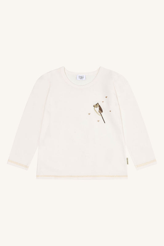 Hust & Claire "T-Shirt langarm Alma Horse" - Sugar