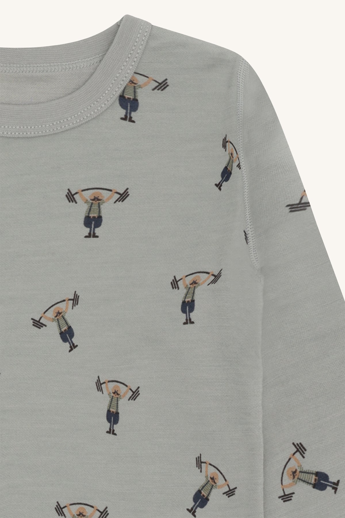 Hust & Claire "T-Shirt langarm Abba" - Forest Fog