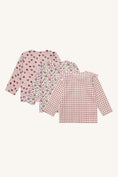 Bild in Galerie-Betrachter laden, Hust & Claire "T-Shirt langarm Alda" 3er Pack - Adobe Rose
