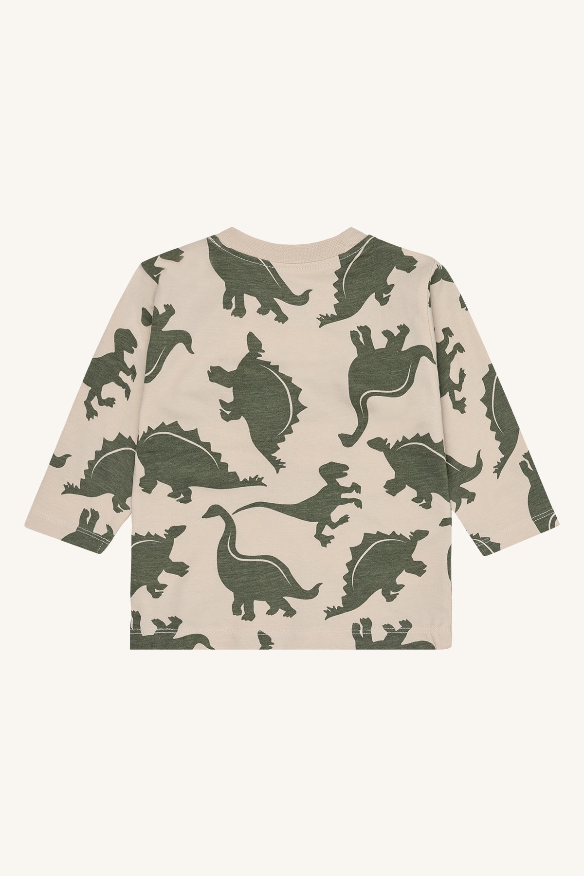 Hust & Claire "T-Shirt langarm Anton Dinos" - French Oak