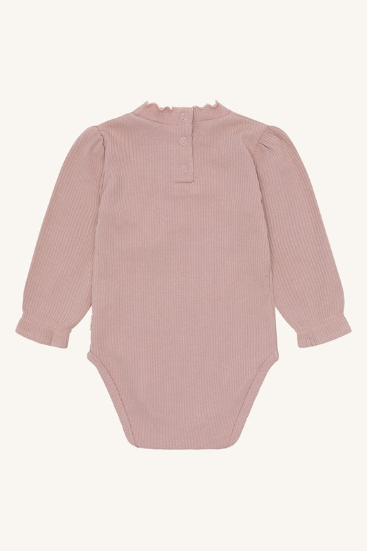 Hust & Claire "Body-langarm Bri Solid" - Adobe Rose