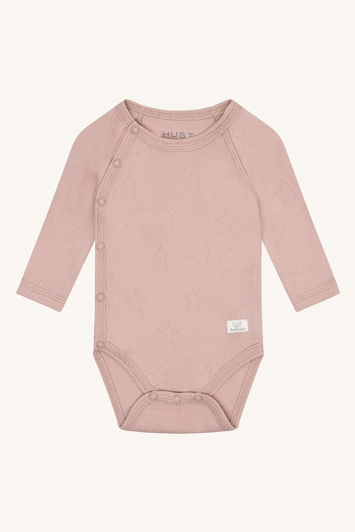 Hust & Claire "Wickelbody langarm Bing" - Adobe Rose