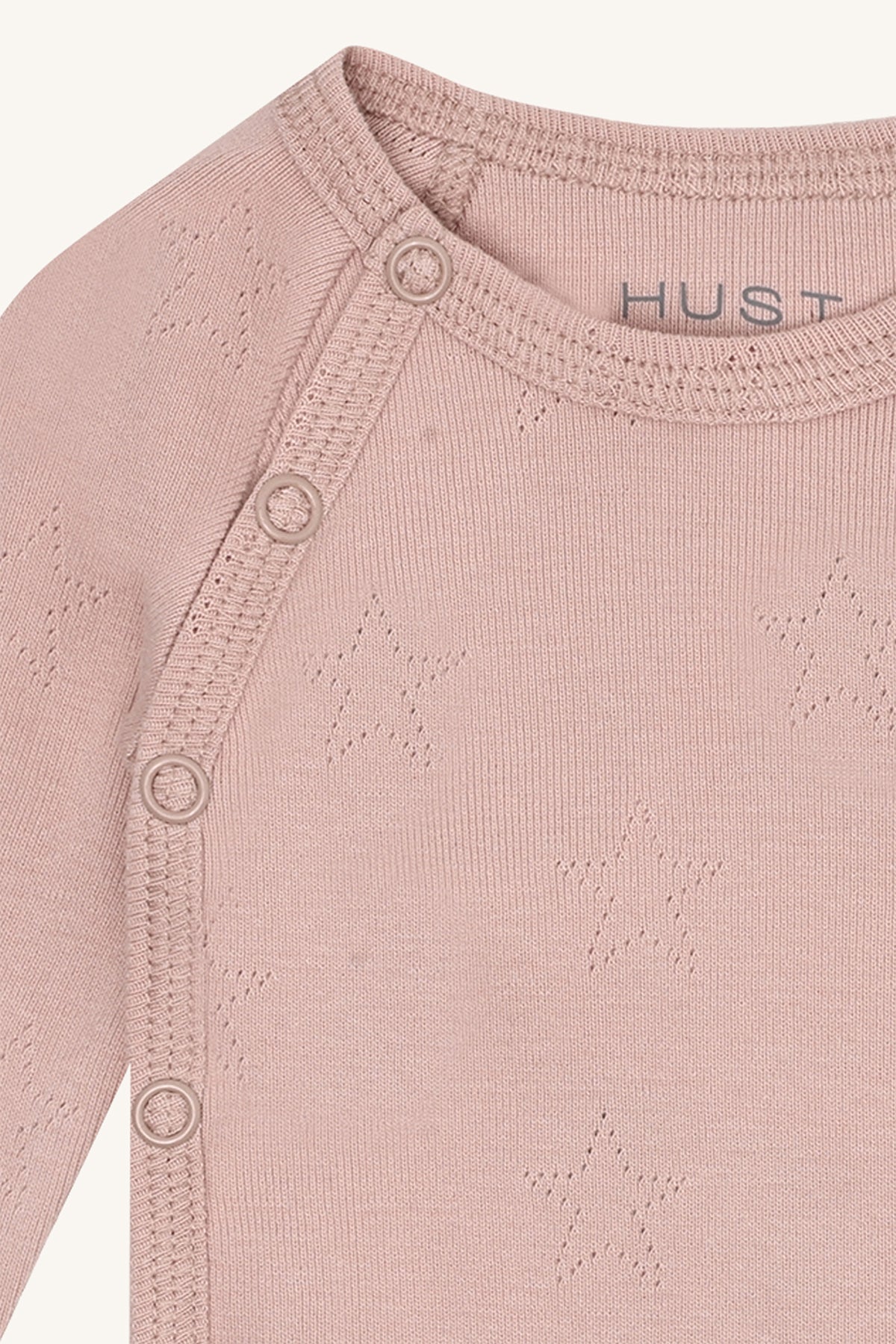 Hust & Claire "Wickelbody langarm Bing" - Adobe Rose