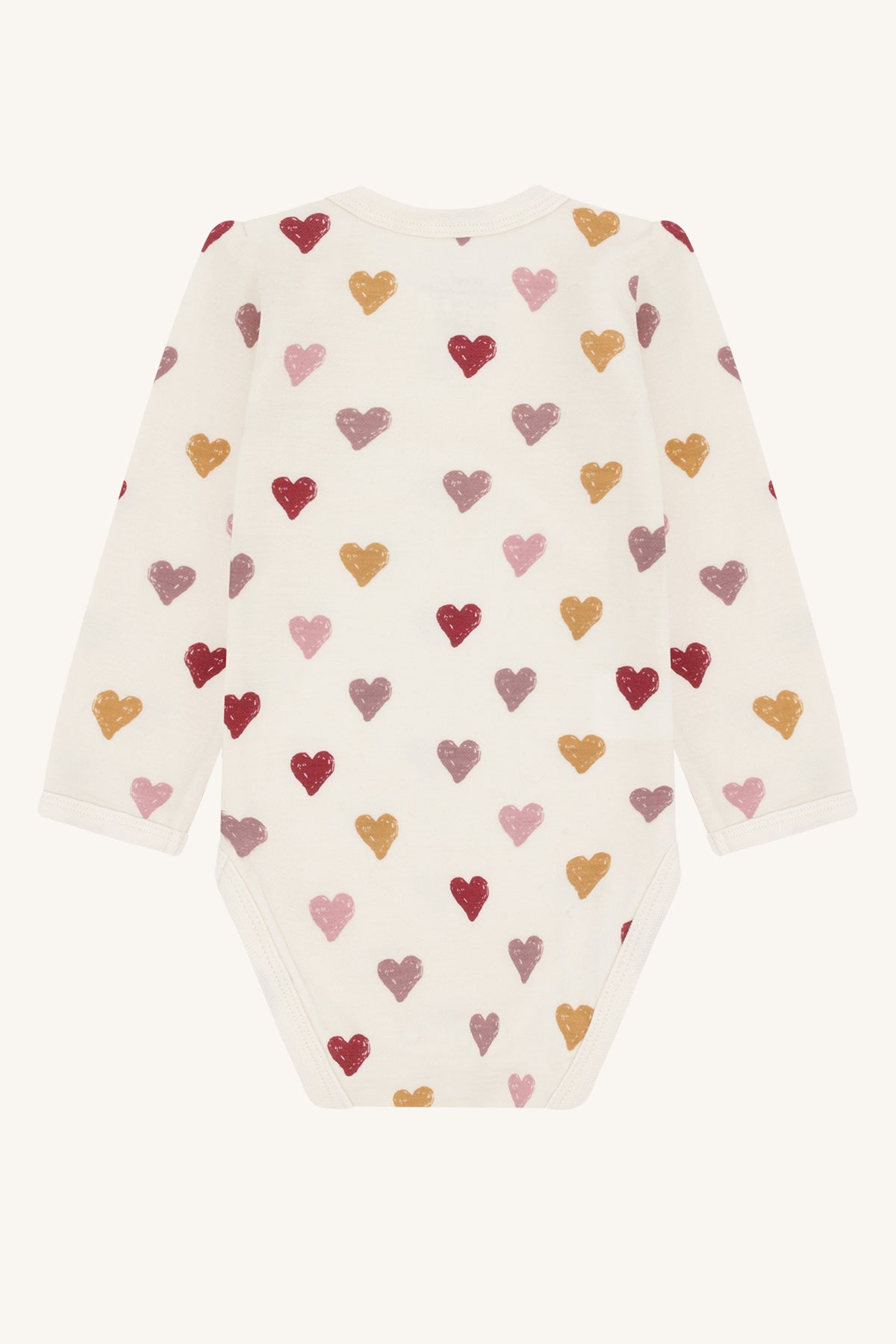 Hust & Claire "Body langarm Baloo Herzchen" - Off White