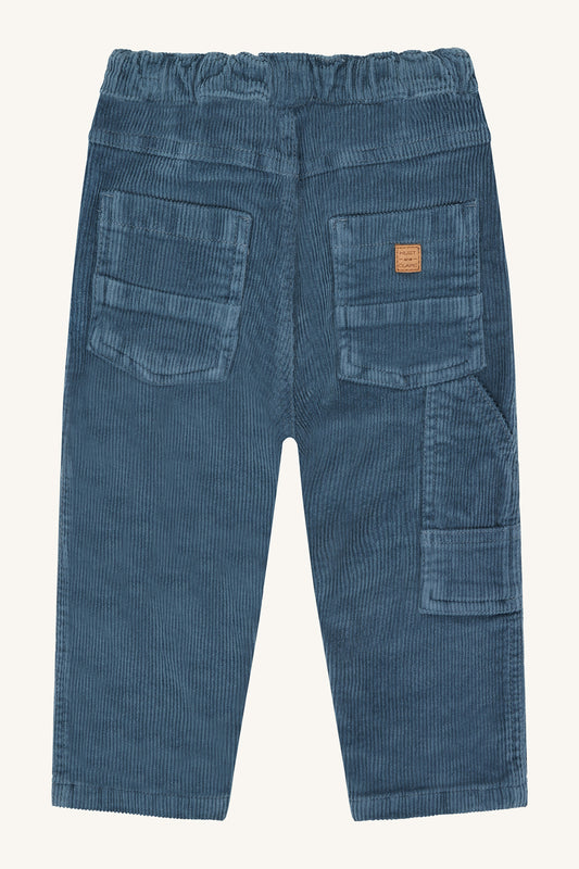 Hust & Claire "Cord-Hose Trevor" - Blue fusion