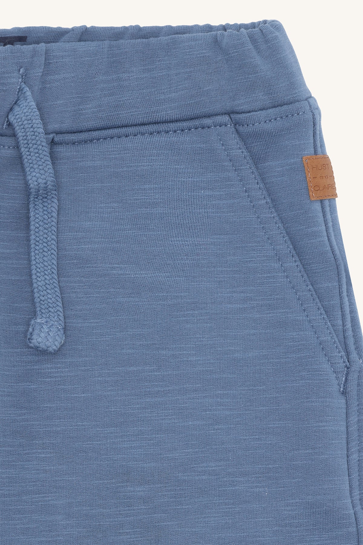 Hust & Claire "Jogginghose Georg Solid Brushed" - Blue fusion