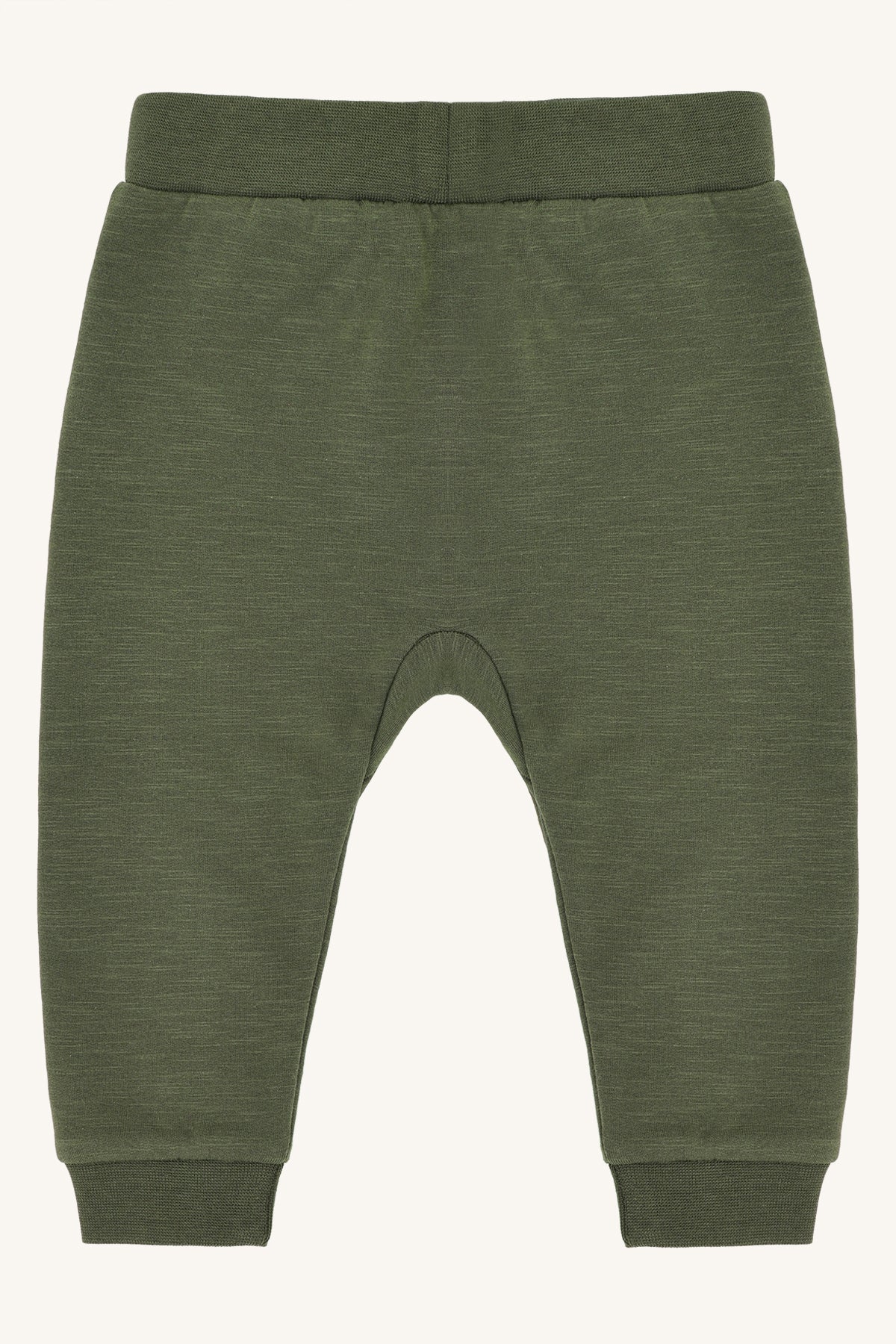 Hust & Claire "Jogginghose Georgey Solid Brushed" - Deep Ivy