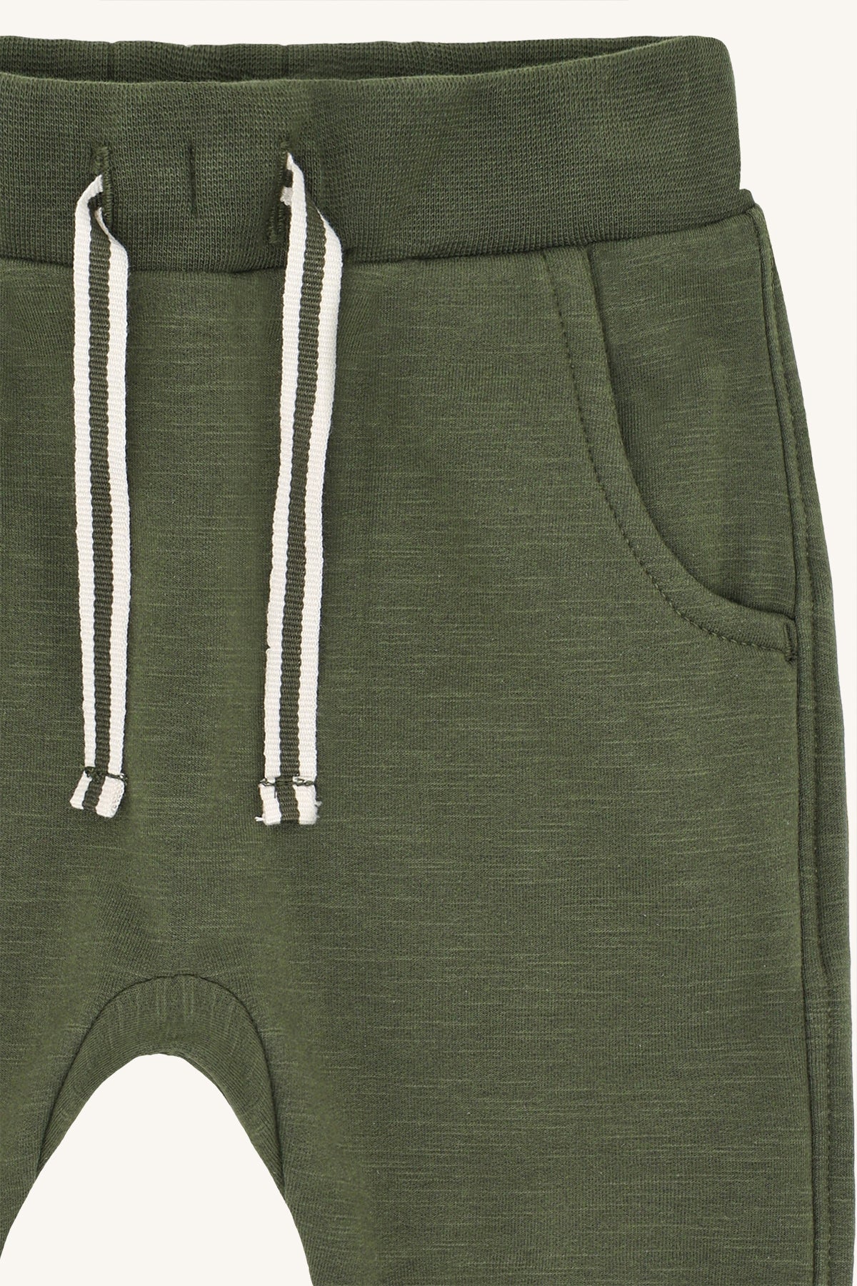 Hust & Claire "Jogginghose Georgey Solid Brushed" - Deep Ivy