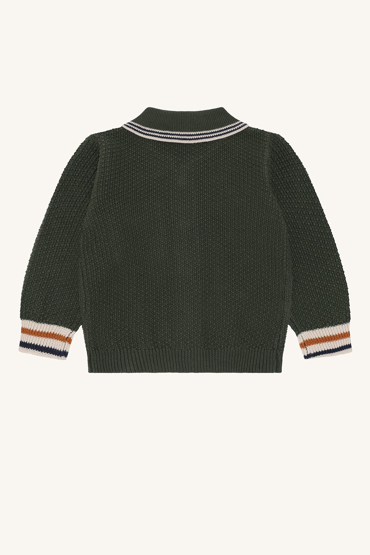 Hust & Claire "Strickjacke Charli" - Deep Ivy