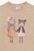 Bild in Galerie-Betrachter laden, Hust & Claire "Sweatshirt Sicillia Frienship" - Bisquit
