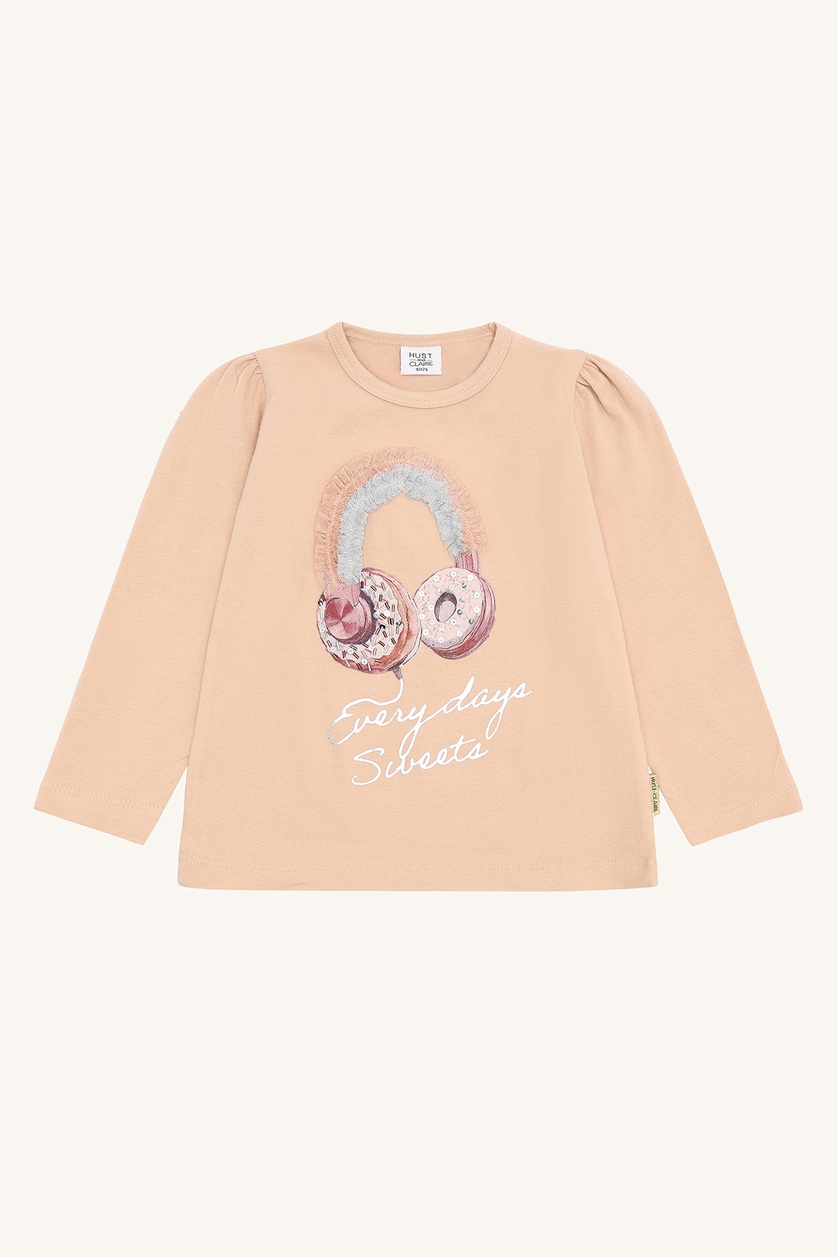 Hust & Claire "T-Shirt langarm Alma" - Rugby Tan