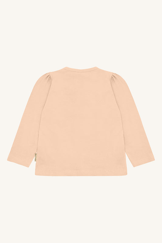 Hust & Claire "T-Shirt langarm Alma" - Rugby Tan