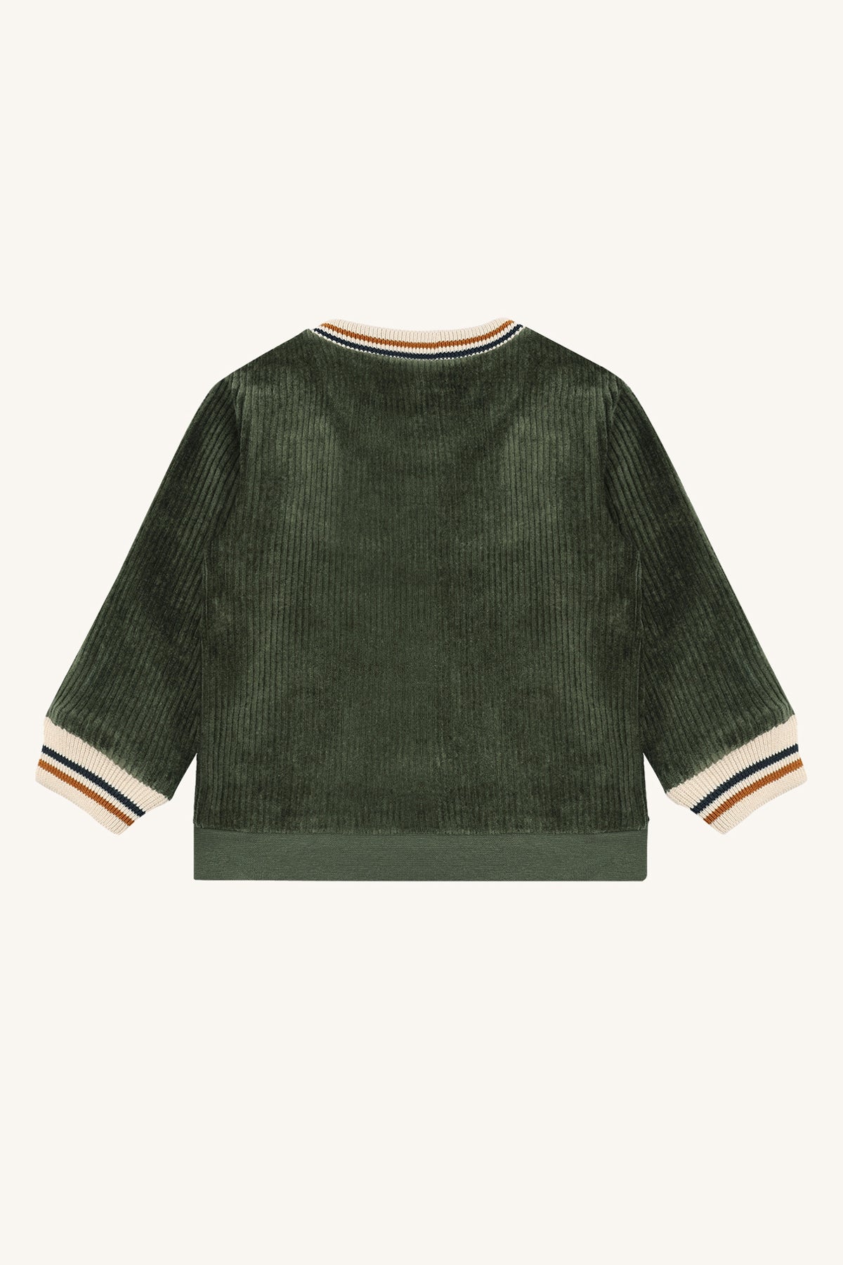 Hust & Claire "Velour Sweatshirt Sofus" - Deep Ivy