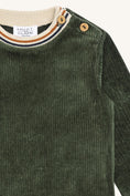Bild in Galerie-Betrachter laden, Hust & Claire "Velour Sweatshirt Sofus" - Deep Ivy
