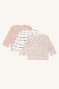 Bild in Galerie-Betrachter laden, Hust & Claire "T-Shirt Alda langarm 3er Pack" - Rugby Tan
