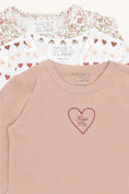 Bild in Galerie-Betrachter laden, Hust & Claire "T-Shirt Alda langarm 3er Pack" - Rugby Tan
