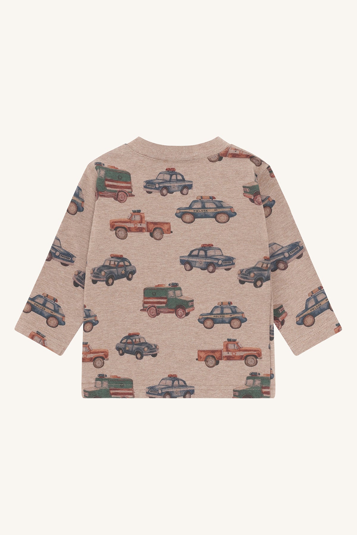 Hust & Claire "T-Shirt langarm Anton Police Cars" - Bisquit