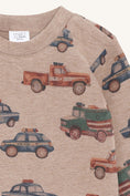 Bild in Galerie-Betrachter laden, Hust & Claire "T-Shirt langarm Anton Police Cars" - Bisquit
