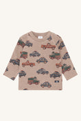 Bild in Galerie-Betrachter laden, Hust & Claire "T-Shirt langarm Anton Police Cars" - Bisquit
