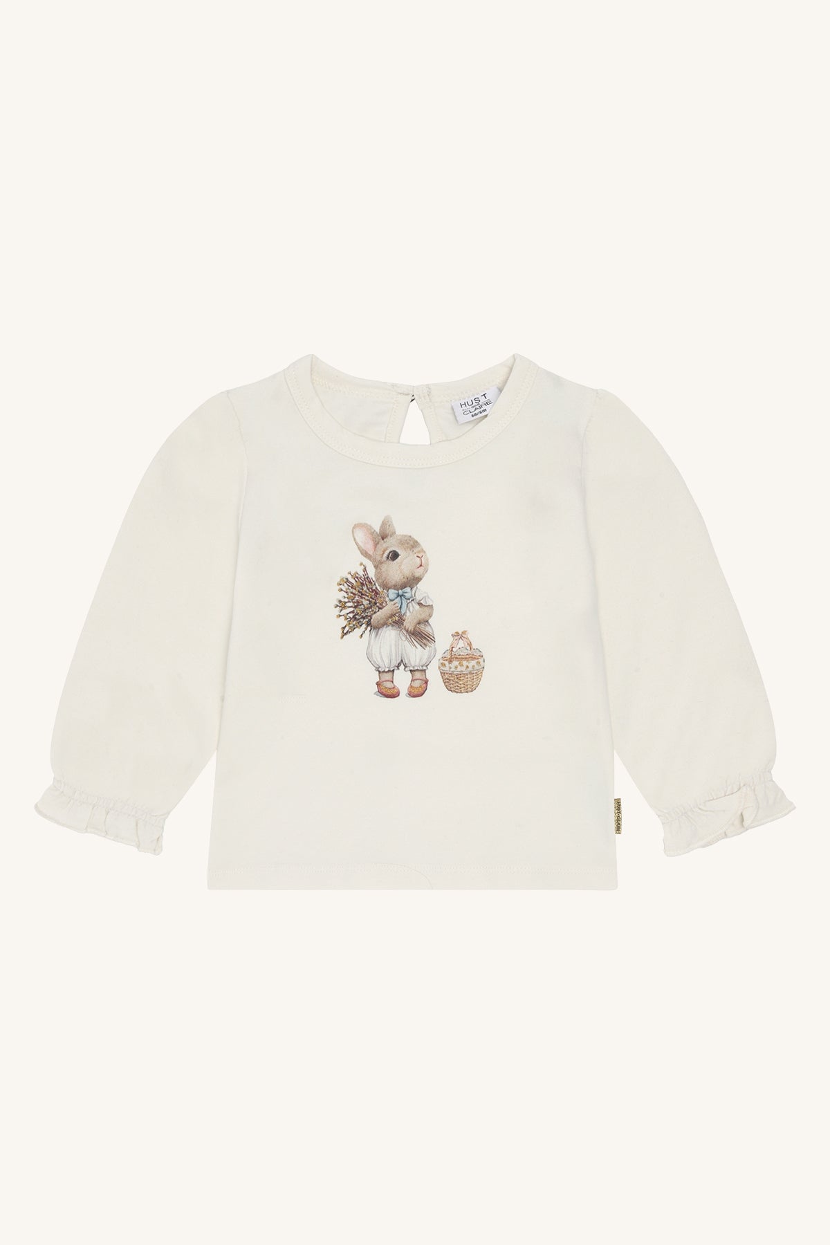 Hust & Claire "T-Shirt langarm Alma Sweet Bunny" - Sugar