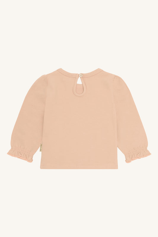 Hust & Claire "T-Shirt langarm Alma Sweet Bunny" - Rugby Tan