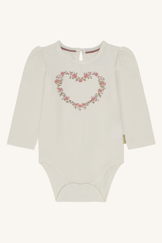 Hust & Claire "Body langarm Britt lovely Heart" - Sugar