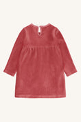 Bild in Galerie-Betrachter laden, Hust & Claire "Velour-Kleid Donna solid" - Dry rose
