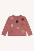 Bild in Galerie-Betrachter laden, Hust & Claire "Pullover" mit Stickerei - Dry Rose
