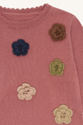 Bild in Galerie-Betrachter laden, Hust & Claire "Pullover" mit Stickerei - Dry Rose
