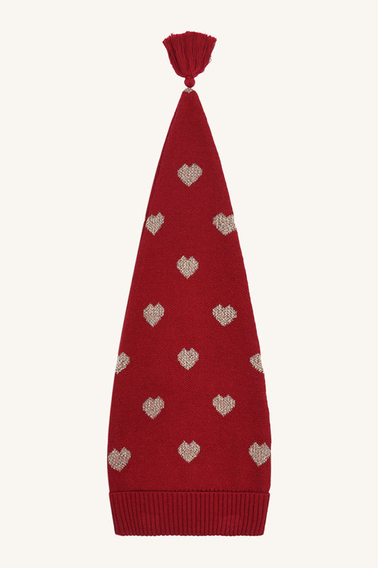 Hust & Claire "Zipfel-Mütze" mit Herzchen