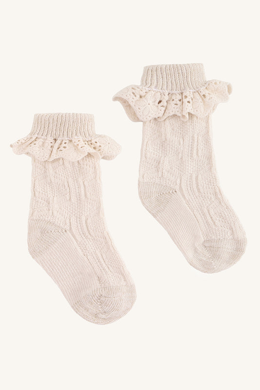 Hust & Claire "Socken" mit Rüsche - Sugar