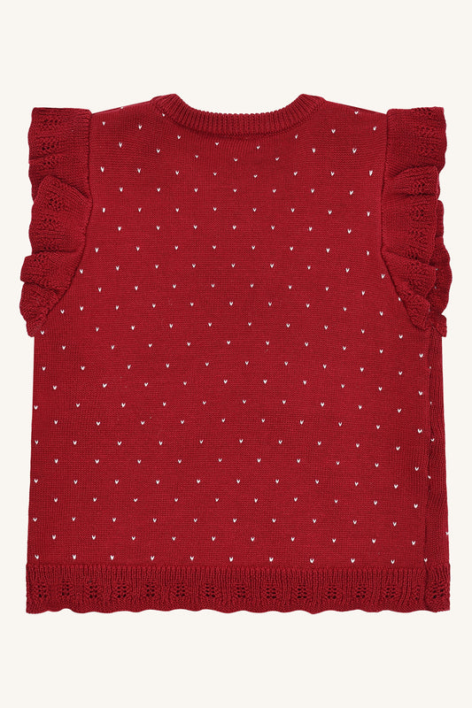 Hust & Claire "Pullunder" - Teaberry