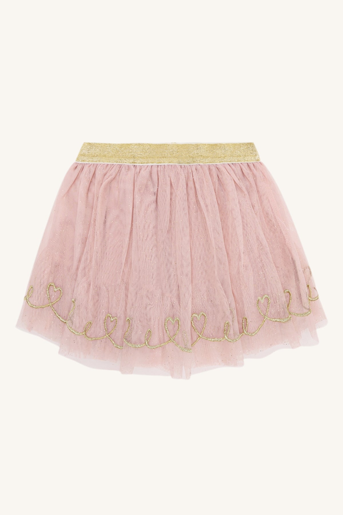 Hust & Claire "Tüllrock" mit Stickerei - Dusty Rose