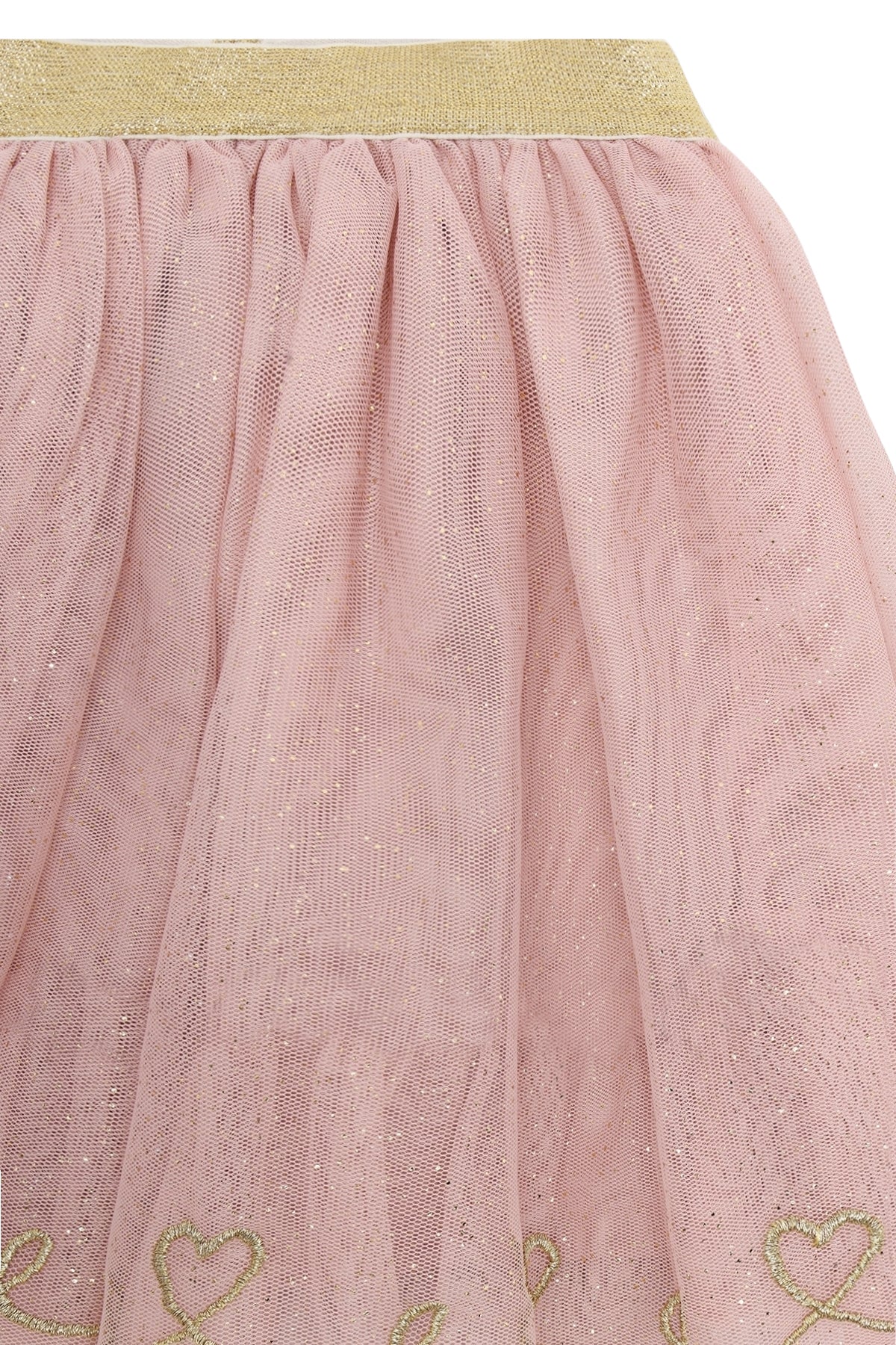 Hust & Claire "Tüllrock" mit Stickerei - Dusty Rose