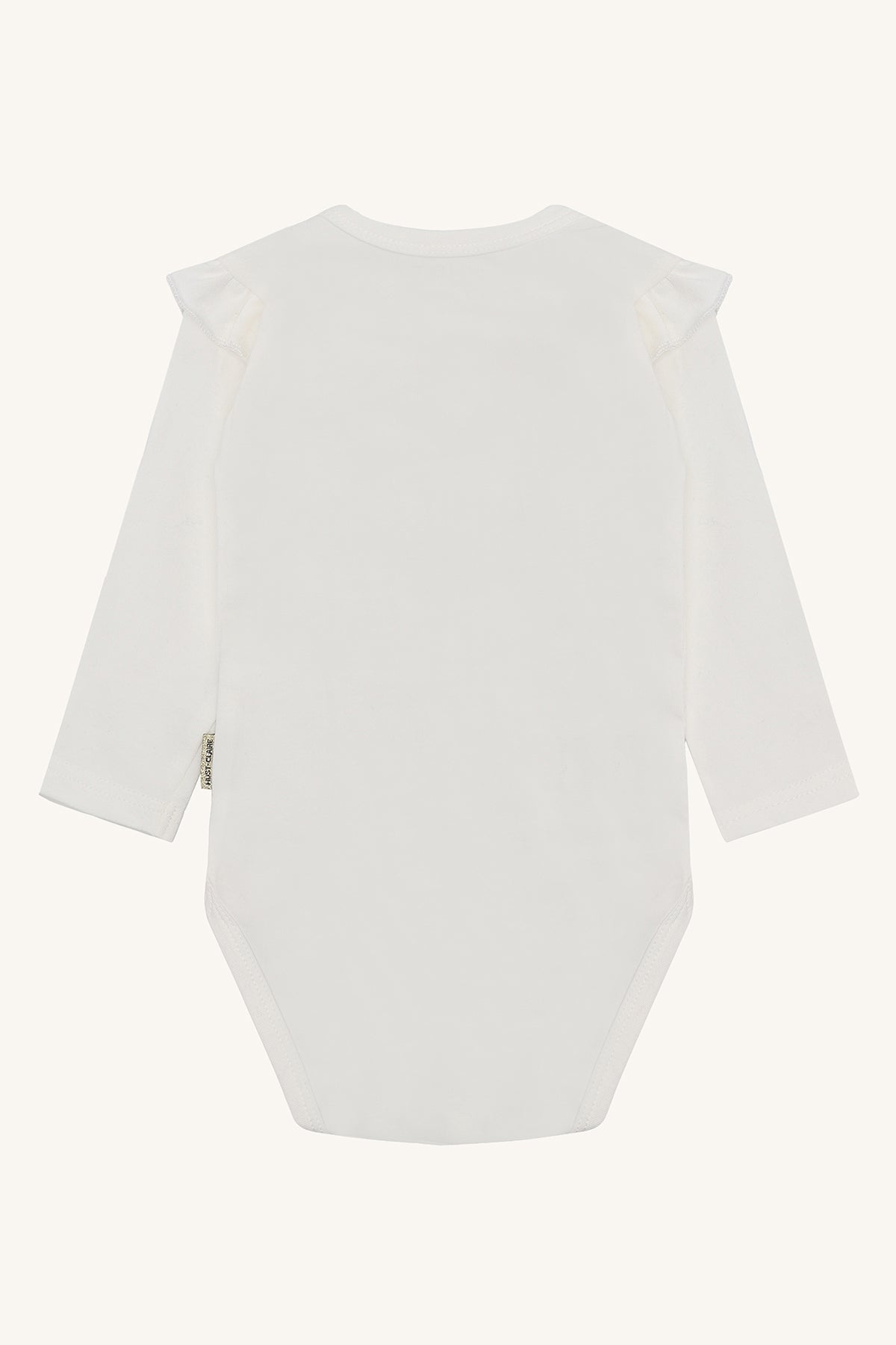 Hust & Claire "Body langarm" mit Herz aus Rüsche - Sugar