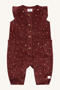 Bild in Galerie-Betrachter laden, Hust & Claire "Overall" mit Glitzer - New Maroon

