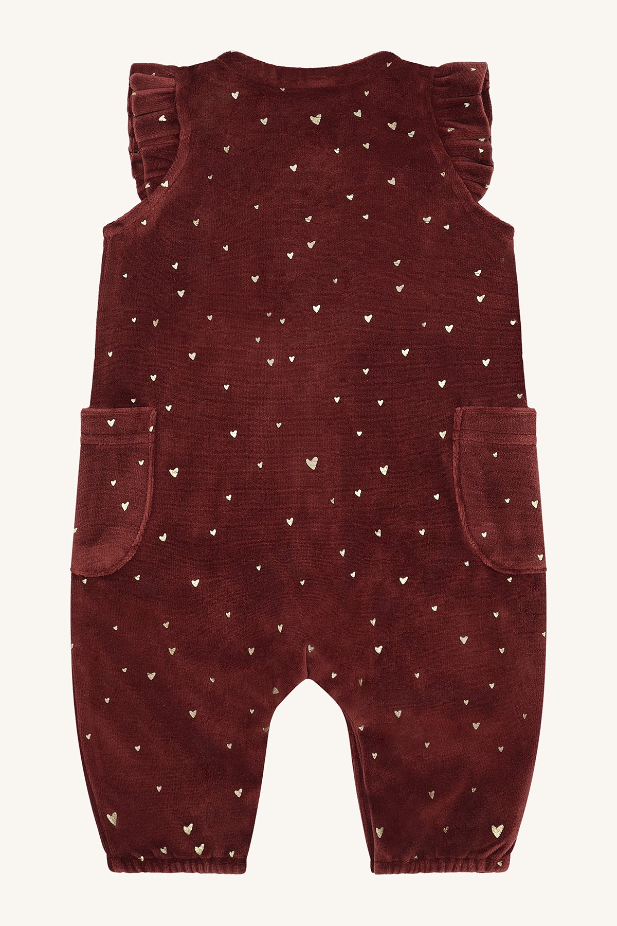 Hust & Claire "Overall" mit Glitzer - New Maroon