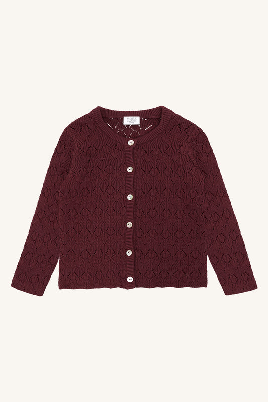 Hust & Claire "Strickjacke" New Maroon