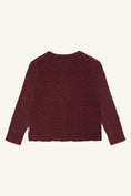 Bild in Galerie-Betrachter laden, Hust & Claire "Strickjacke" New Maroon
