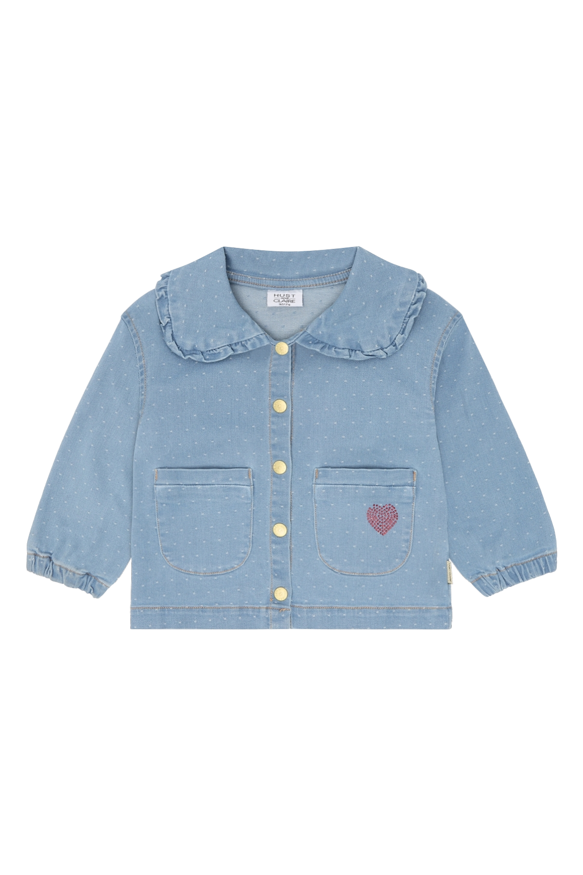 Hust & Claire Jeansbluse Ely - Blue Denim