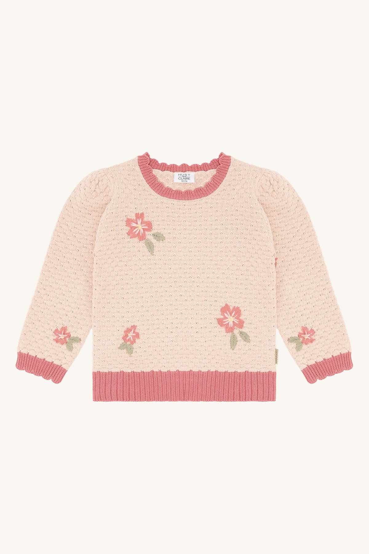 Hust & Claire Pullover Pippa mit Stickerei  - Quartz