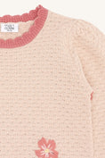 Bild in Galerie-Betrachter laden, Hust & Claire Pullover Pippa mit Stickerei  - Quartz
